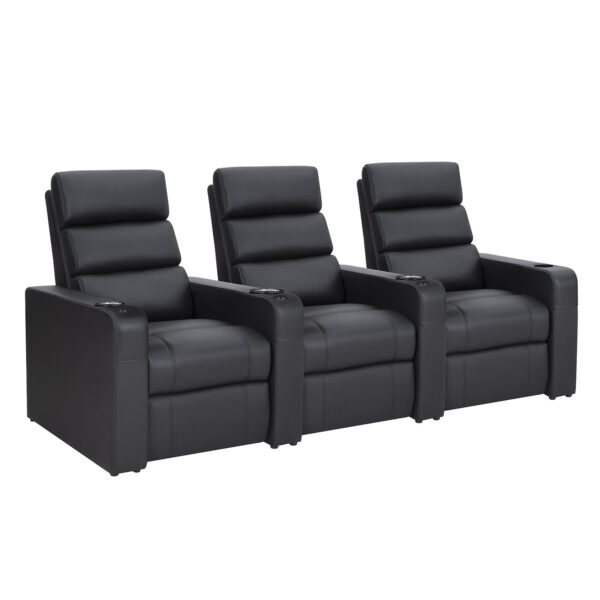 Don Vito recliner row of 3